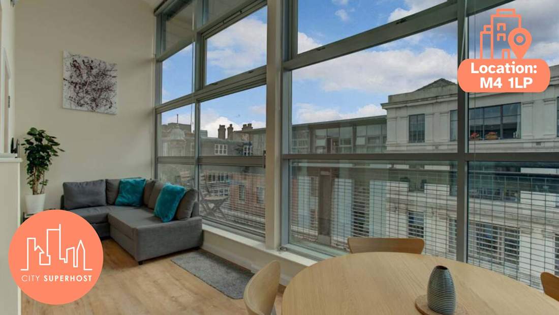 Northern Quarter penthouse managed by City Superhost